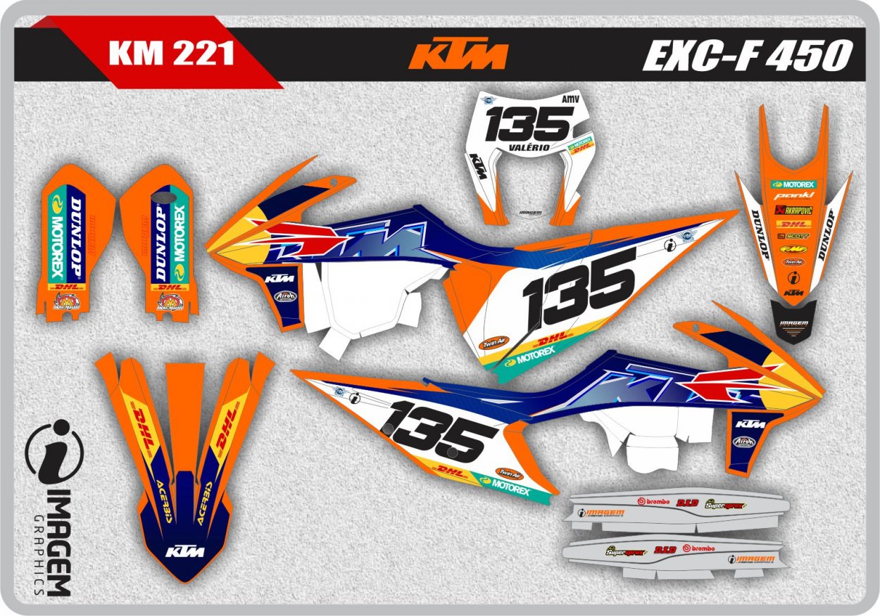 KM 221 KTM EXC-F 450