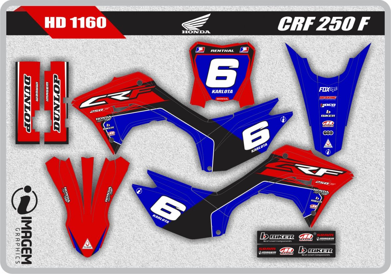 HD 1160 CRF 250 F 