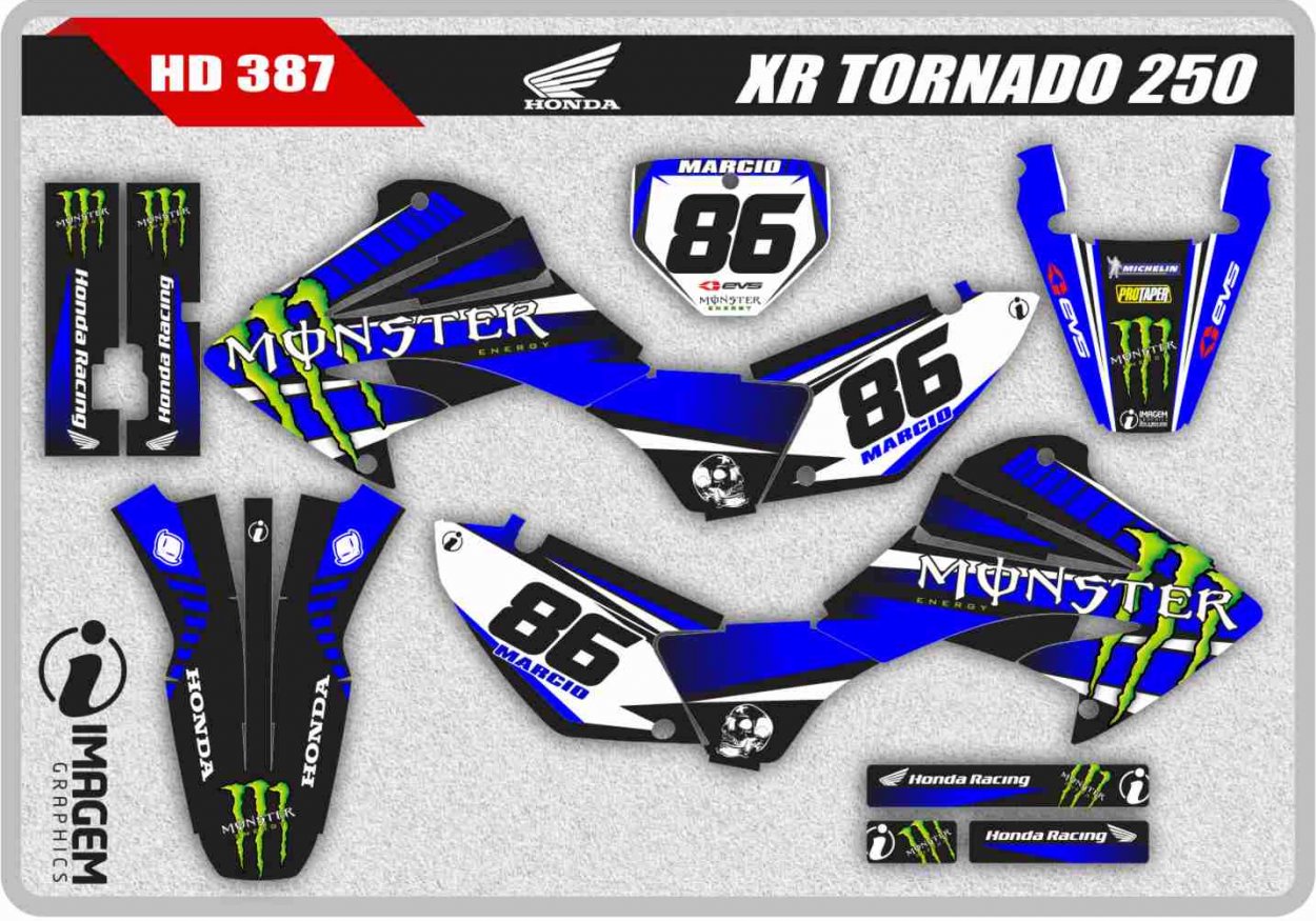 HD 387 XR TORNADO 250