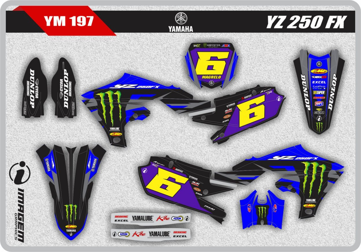 YM 197 YZ 250 FX
