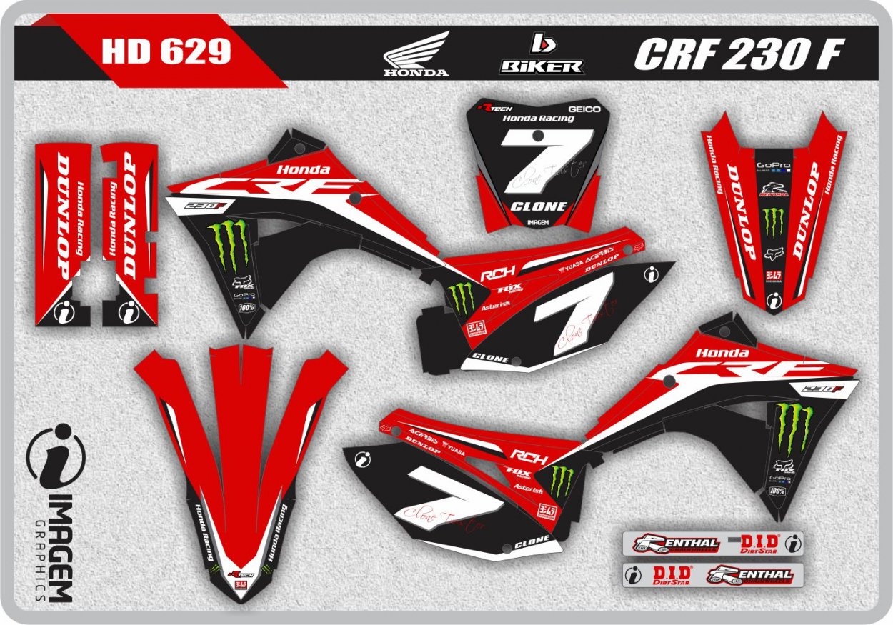 HD 629 CRF 230 F