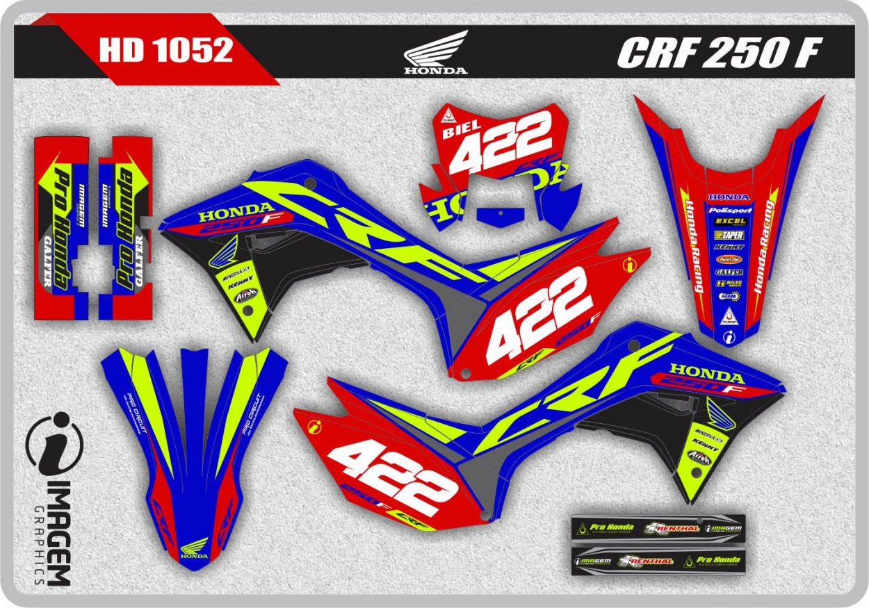 HD 1052 CRF 250 F