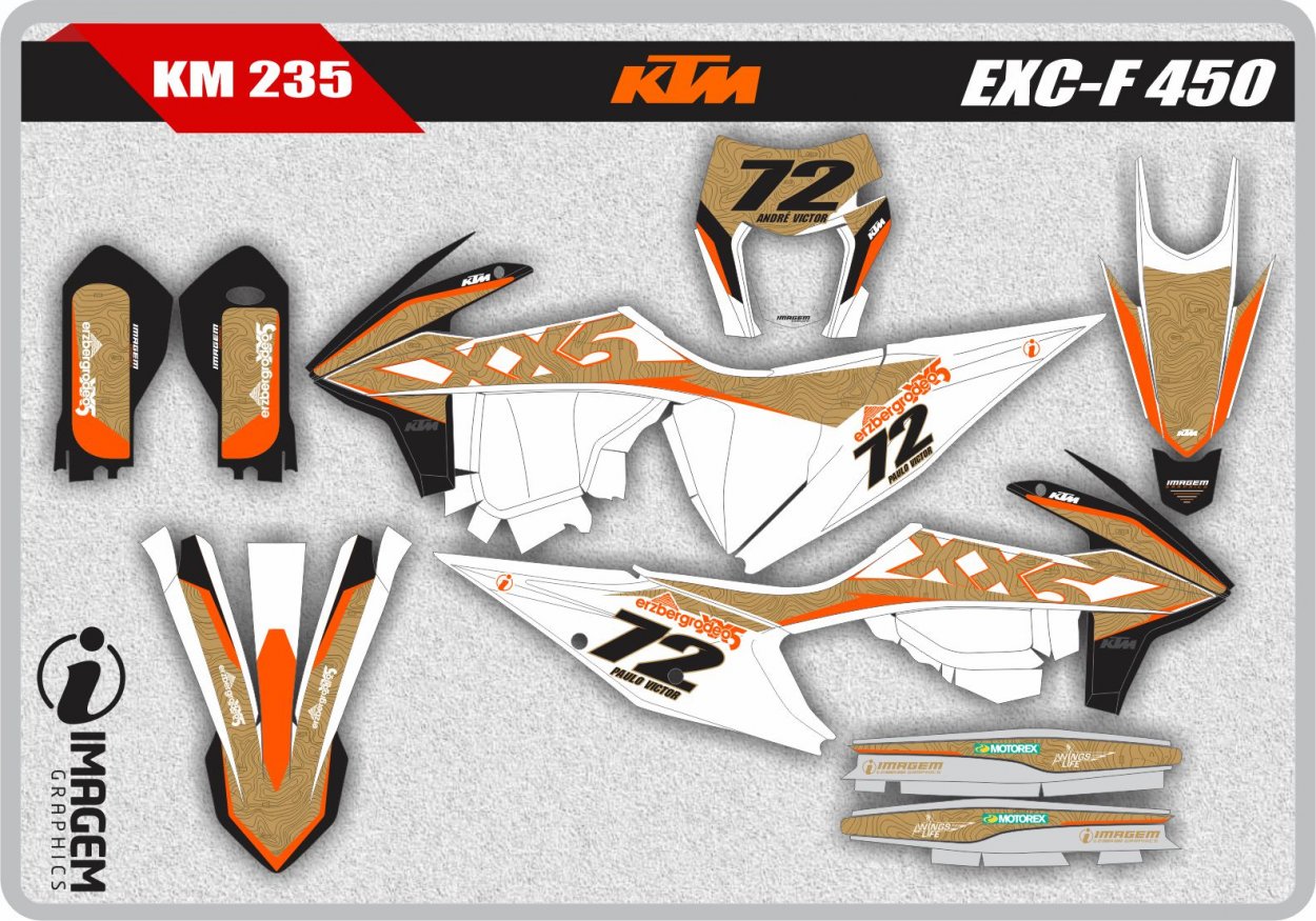 KM 235 KTM EXC-F 450