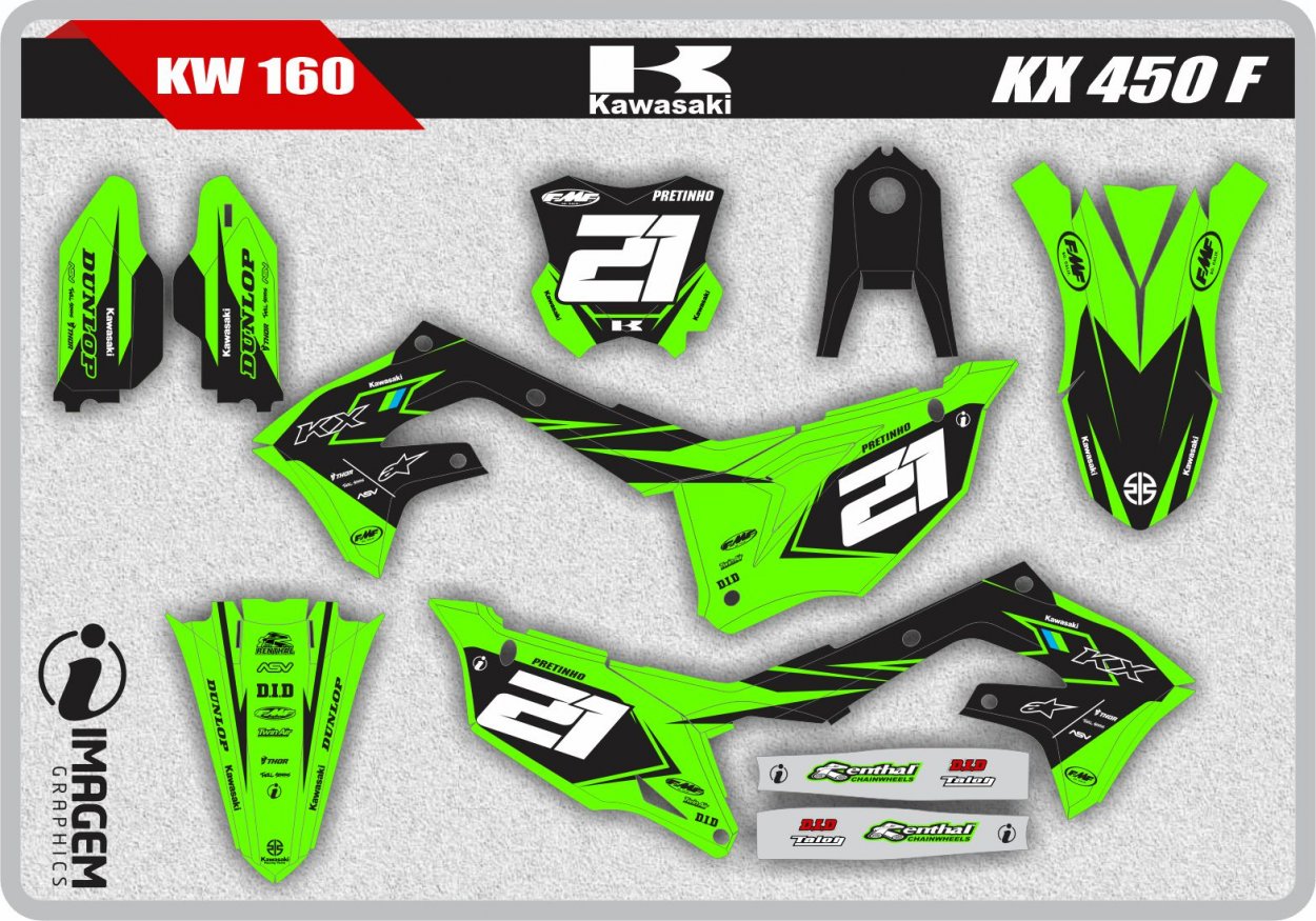 KW 160 KX 450 F