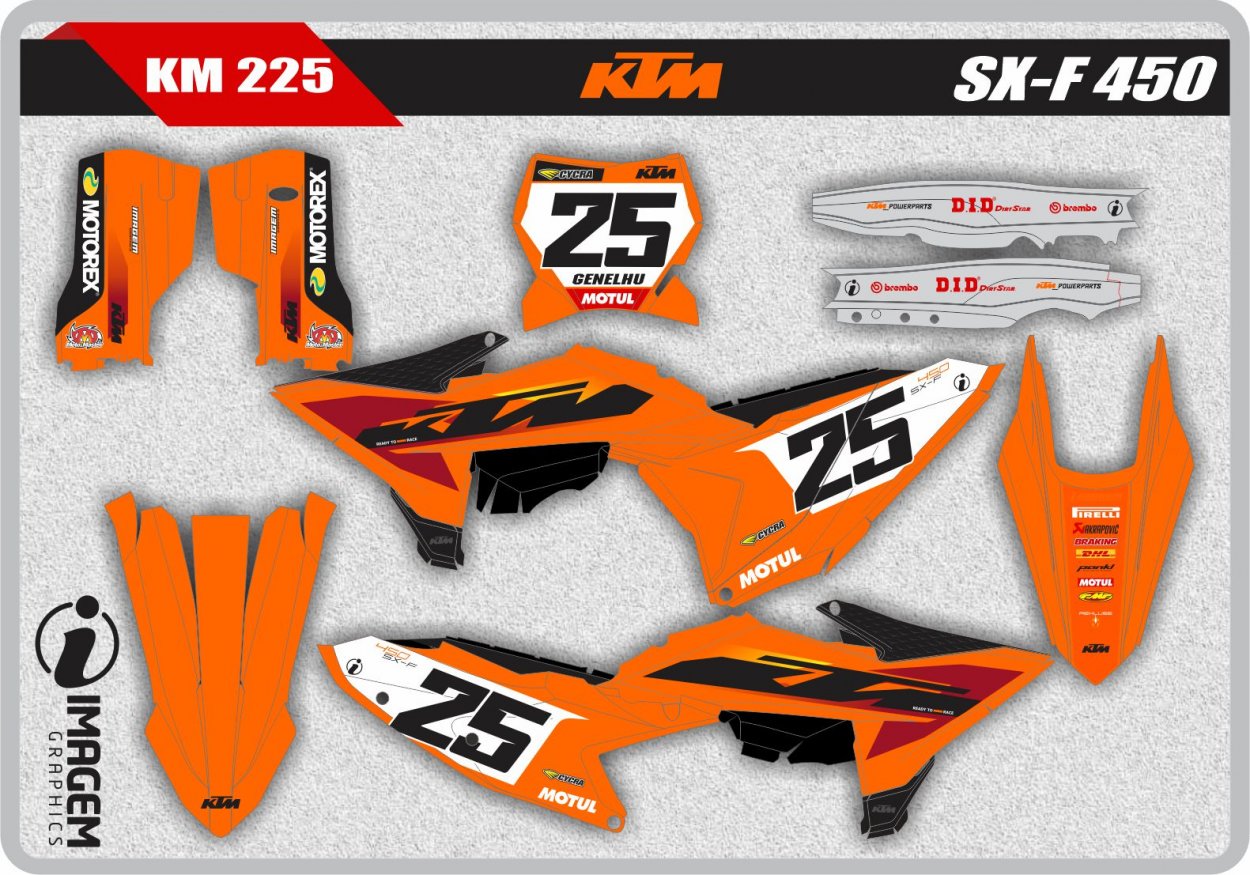KM 225 KTM SX-F 450
