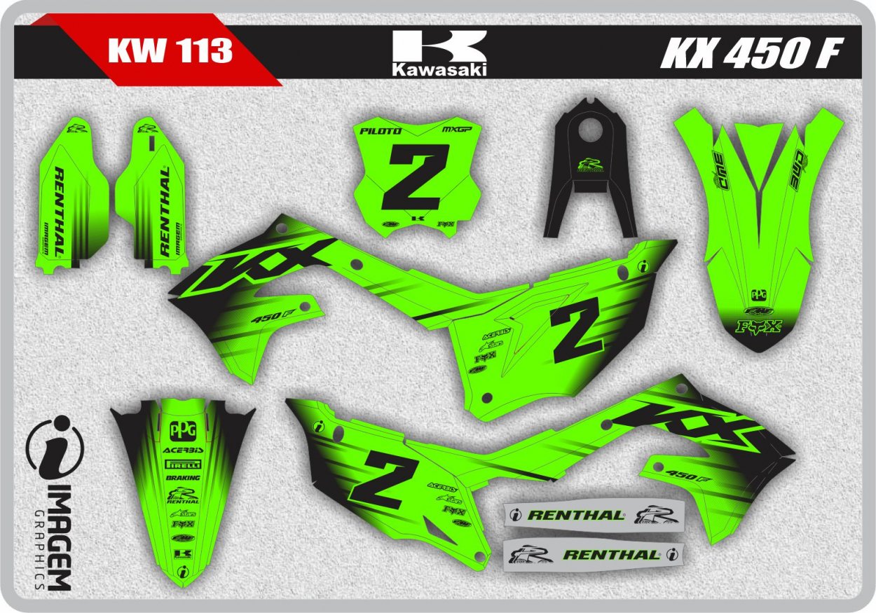 KW 113 KX 450 F