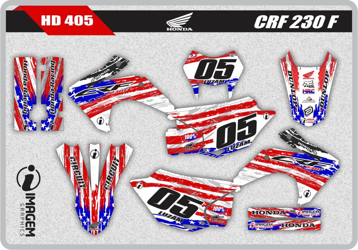 HD 405 CRF 230 F
