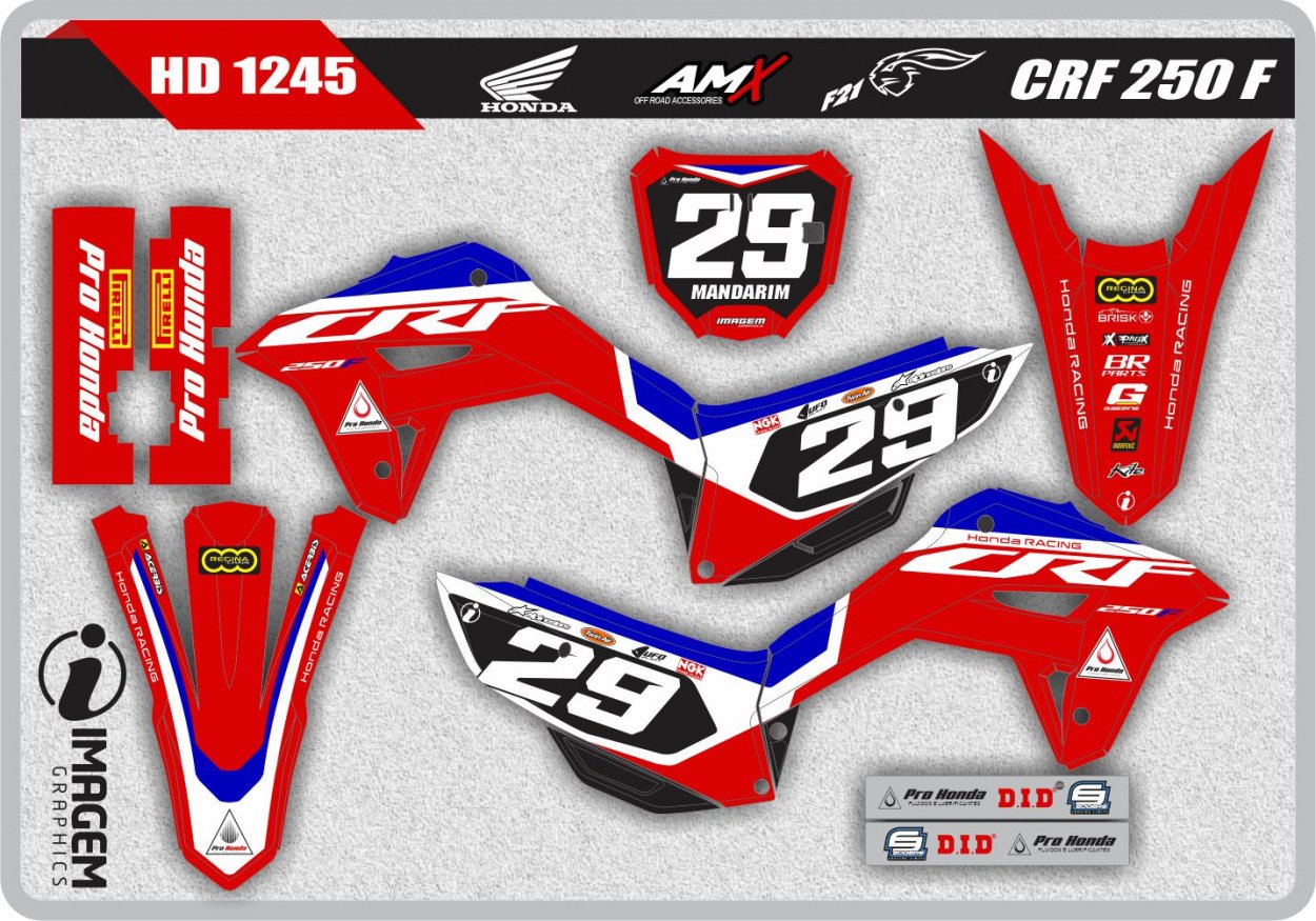 HD 1245 CRF 250 F