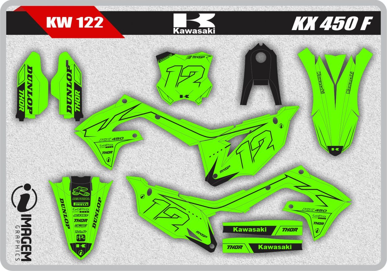 KW 122 KX 450 F