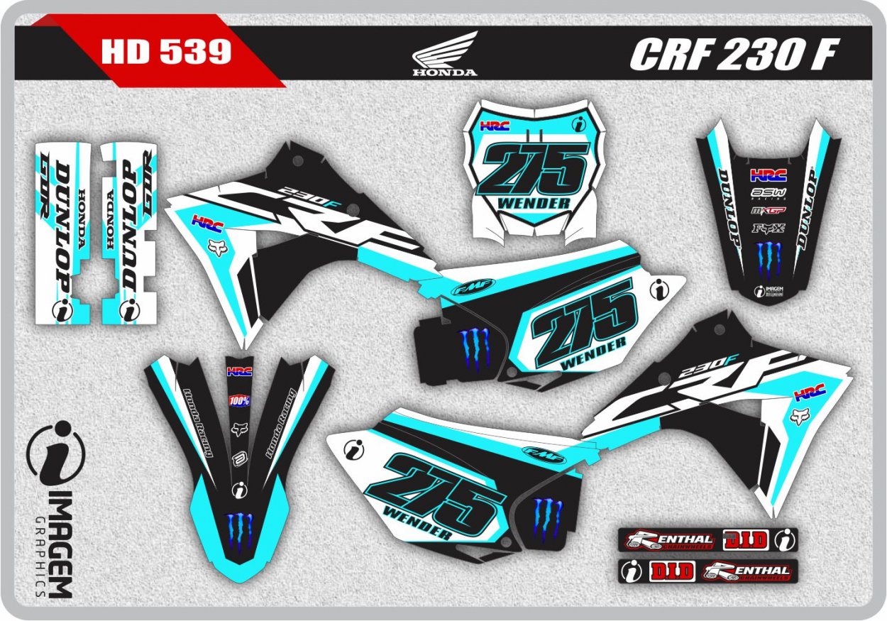 HD 539 CRF 230 F