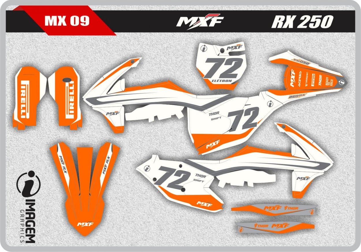 MX 09 MXF 250 RX