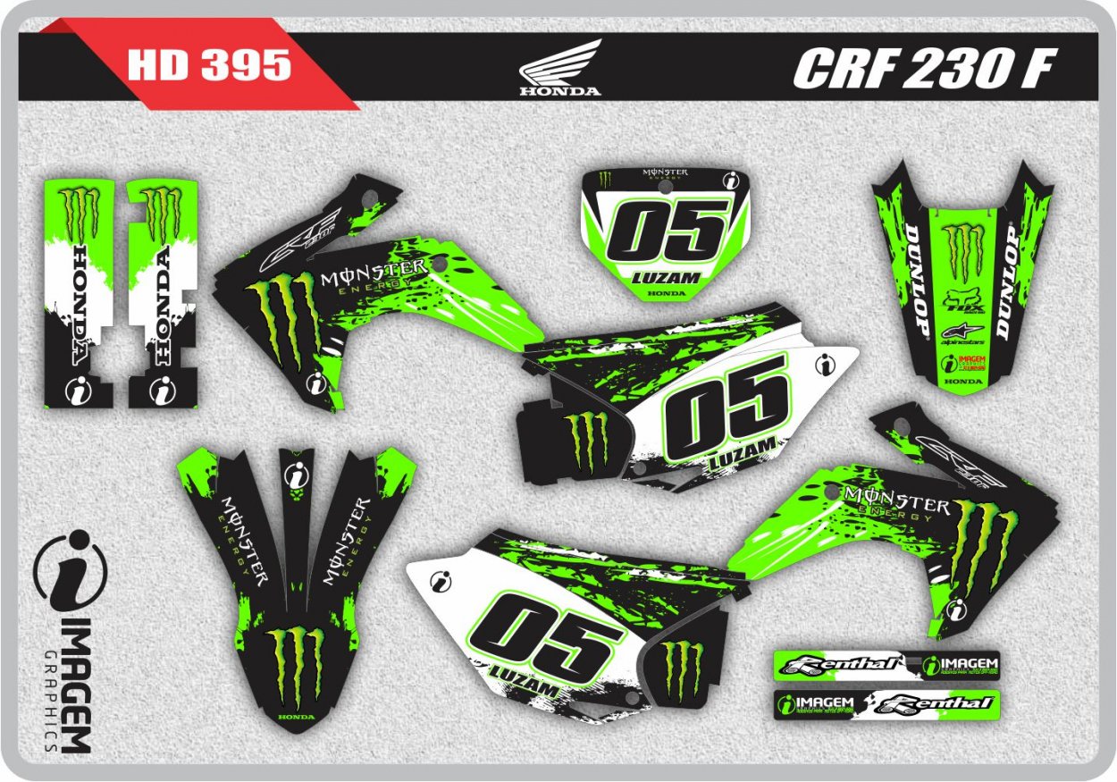 HD 395 CRF 230 F 