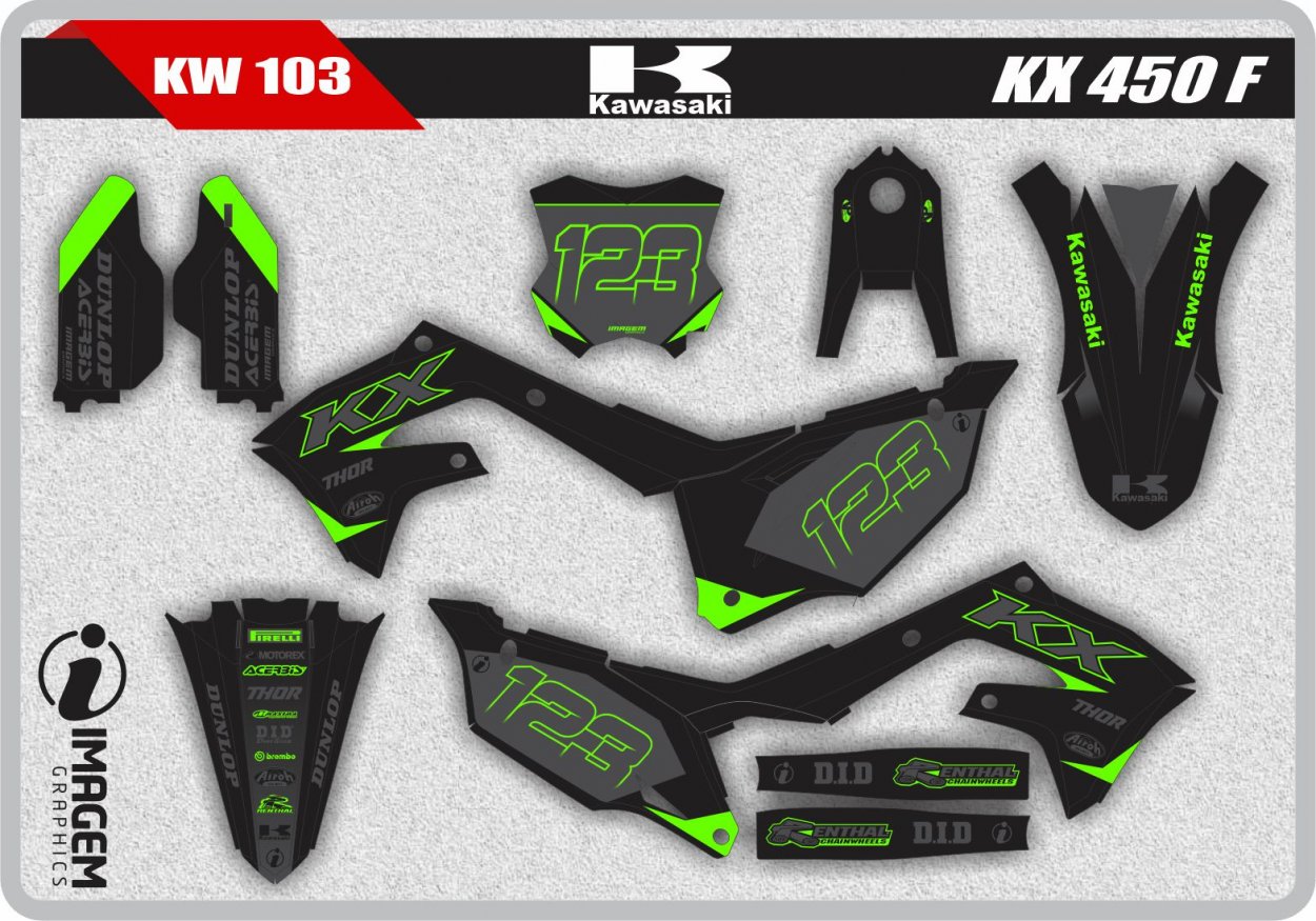 KW 103 KX 450 F