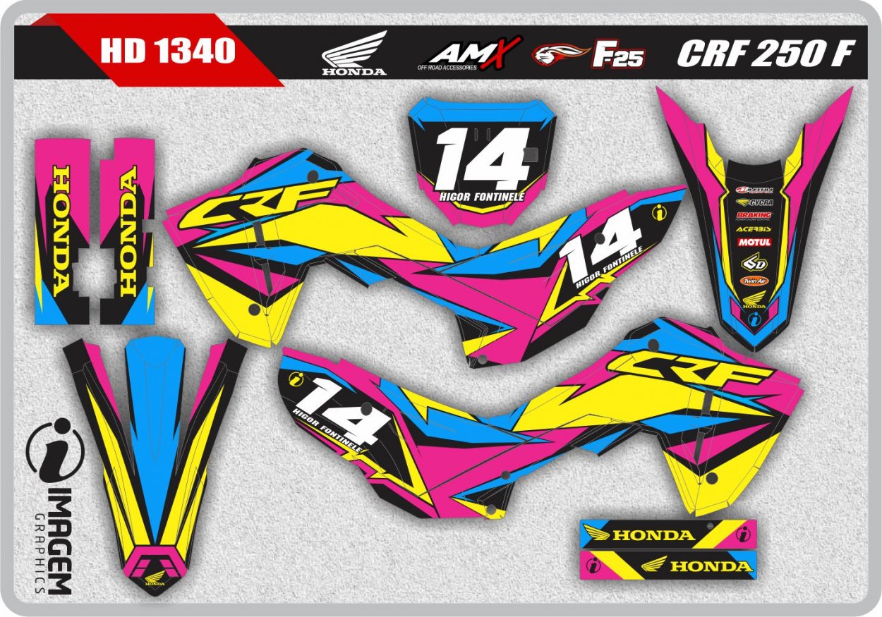 HD 1340 CRF 250 F