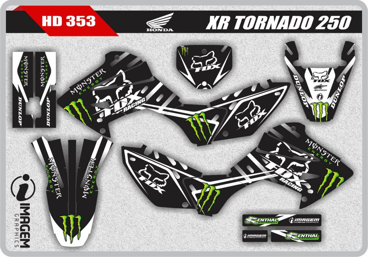 HD 353 XR TORNADO 250