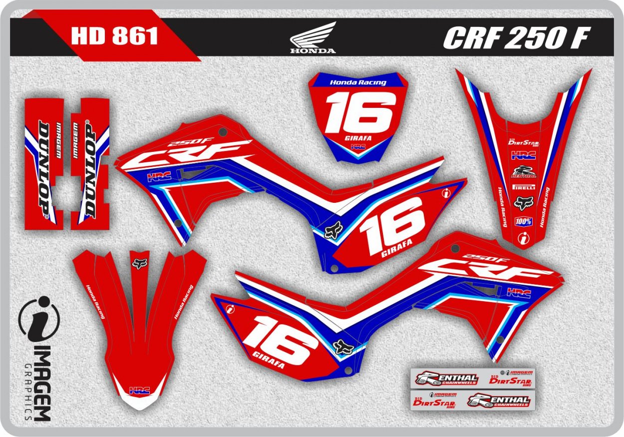 HD 861 CRF 250 F