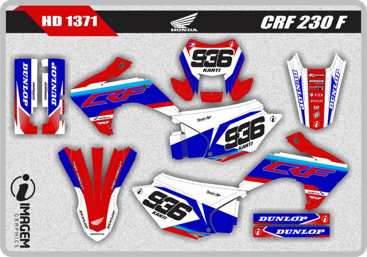 HD 1371 CRF 230 F