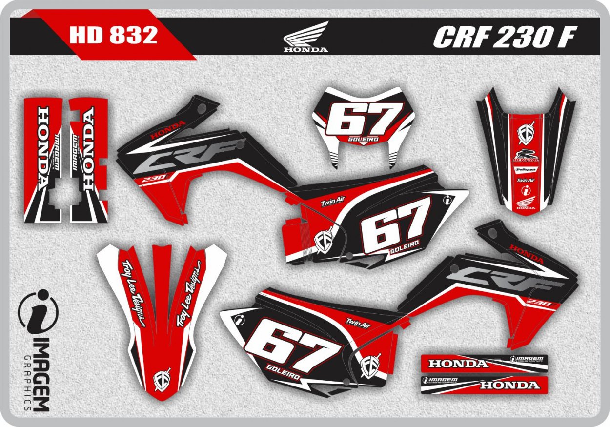 HD 832 CRF 230 F 