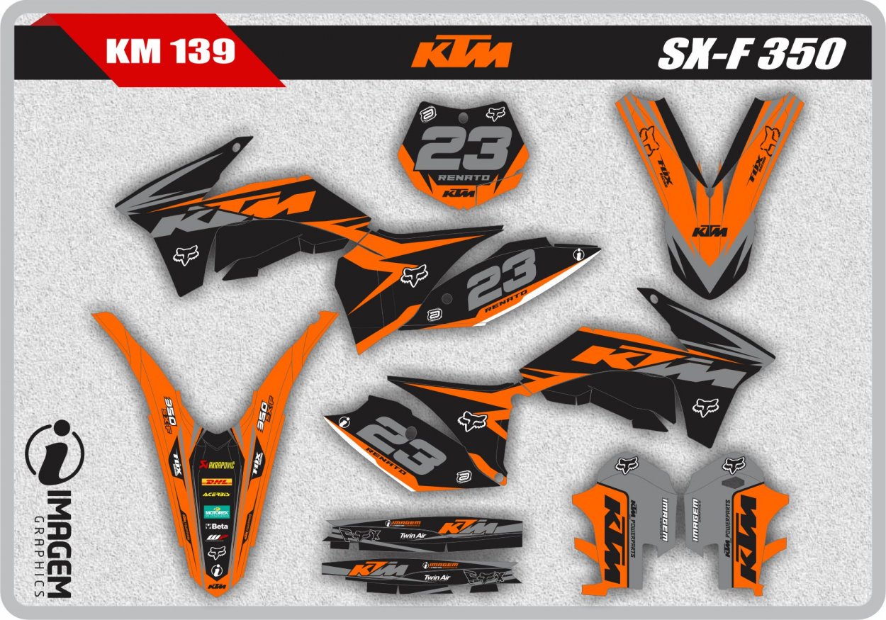 KM 139 KTM SX-F 350