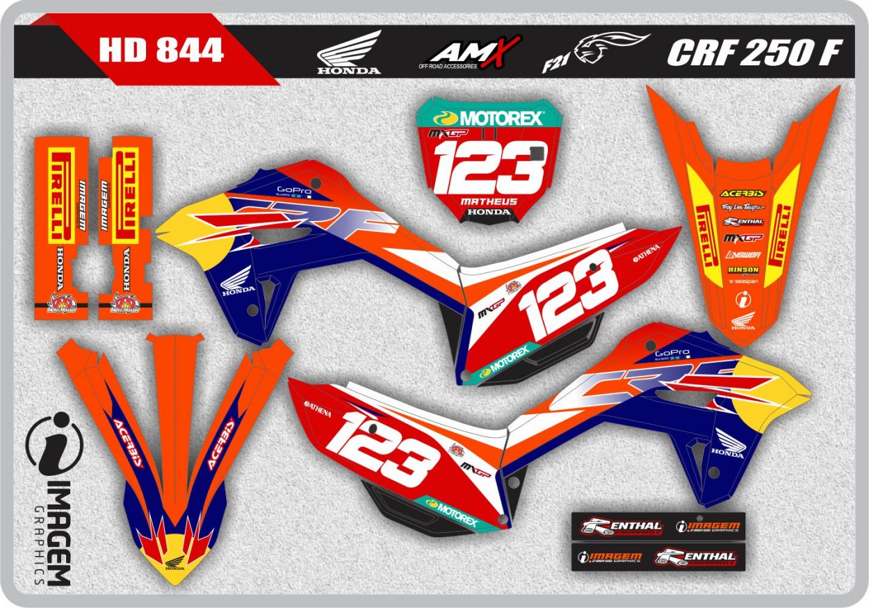HD 844 CRF 250 F