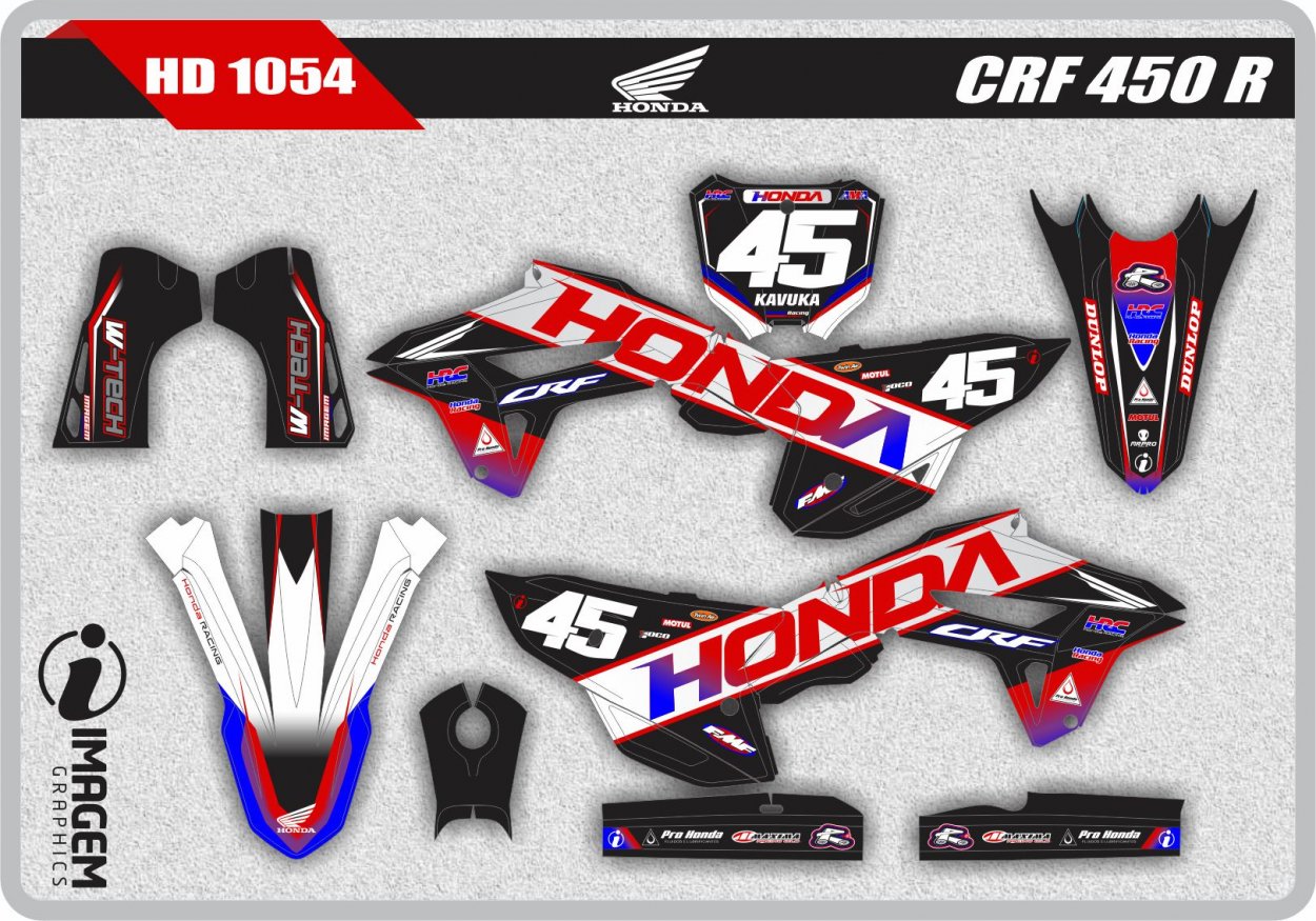 HD 1054 CRF 450 R
