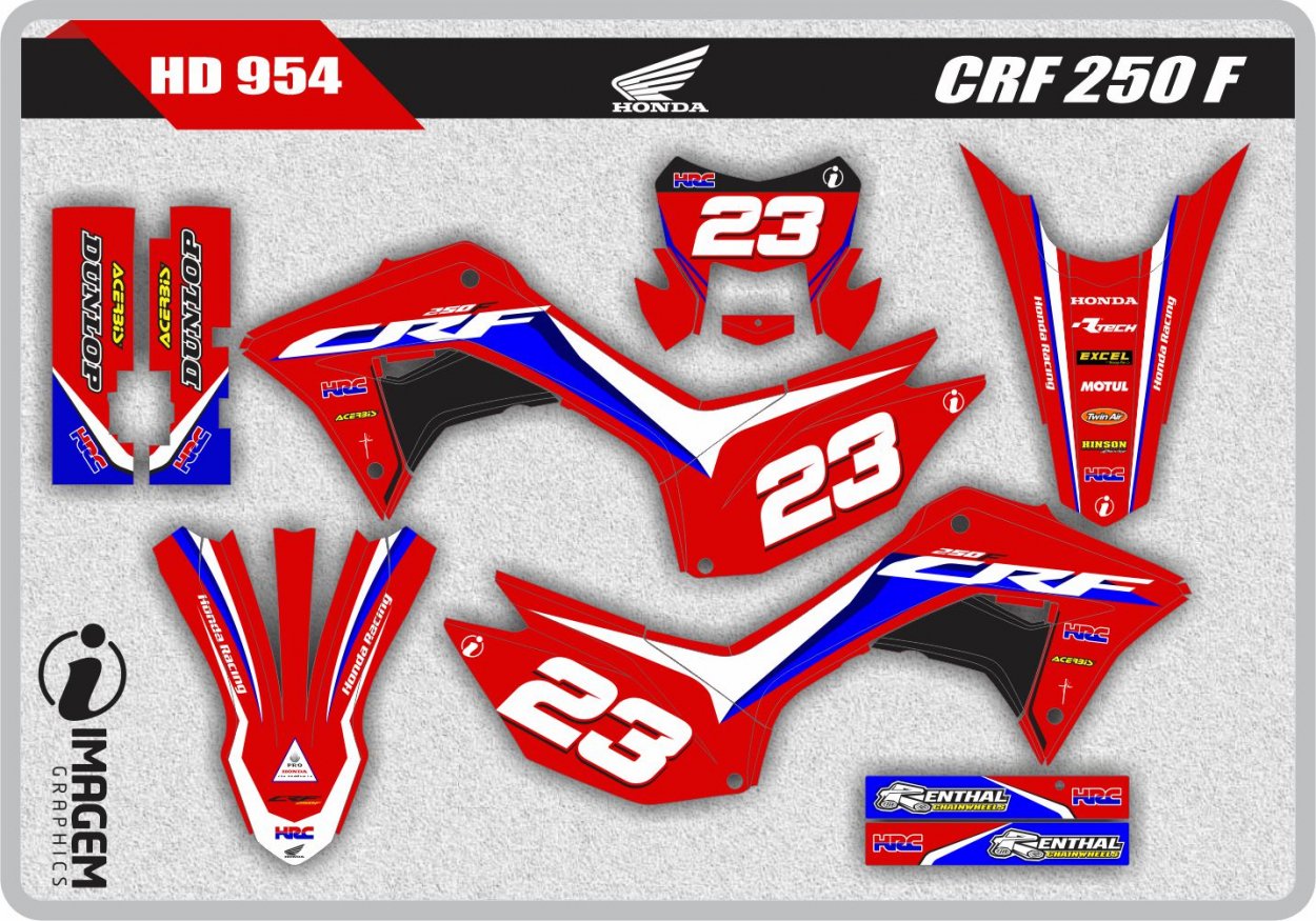 HD 954 CRF 250 F