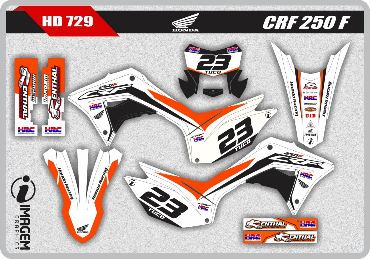 HD 729 CRF 250 F