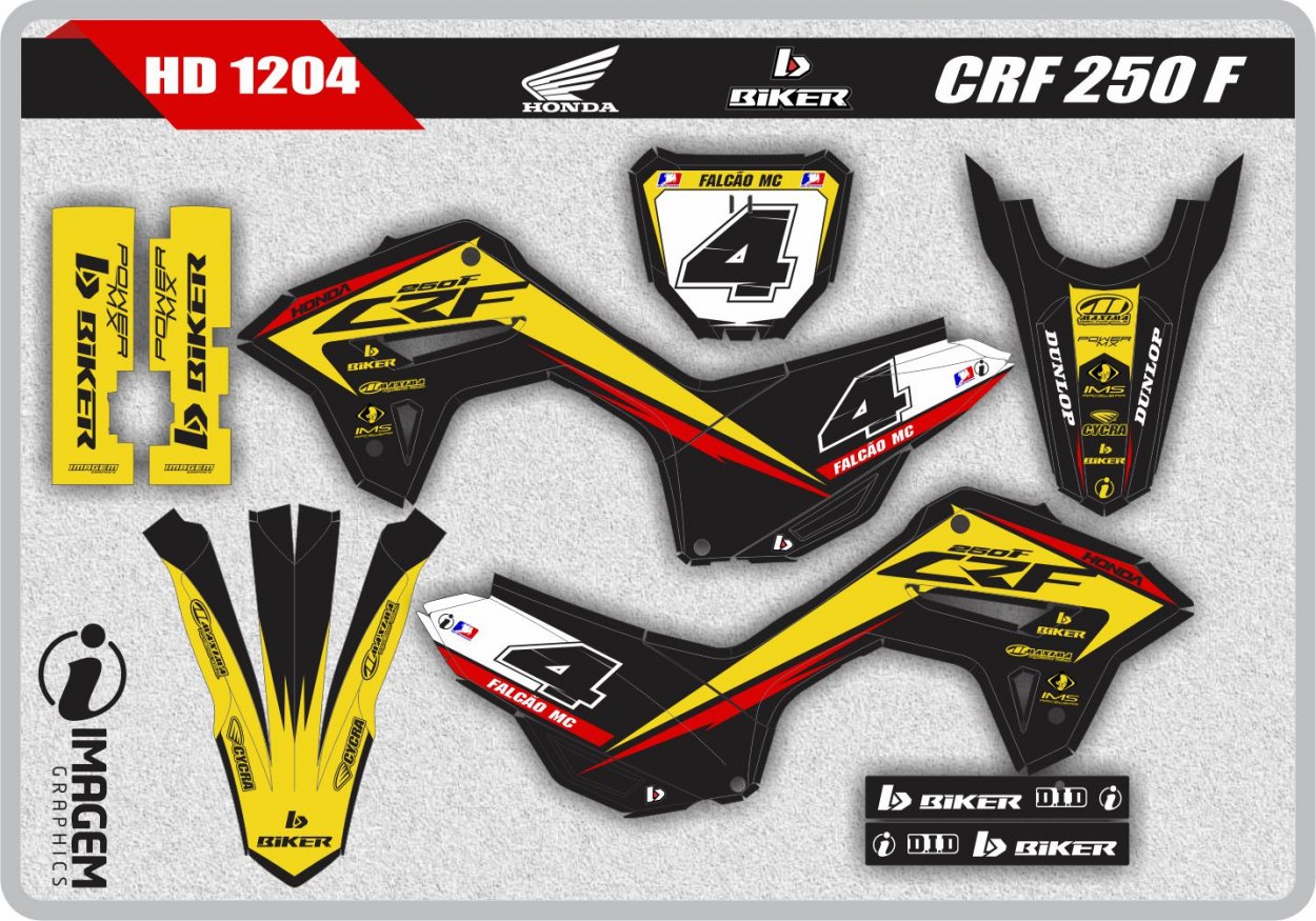 HD 1204 CRF 250 F