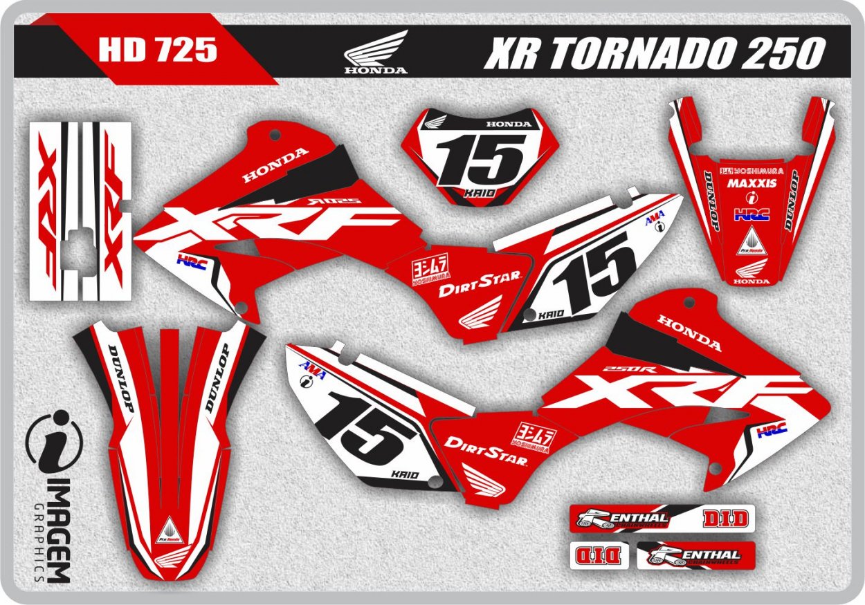 HD 725 XR TORNADO 250