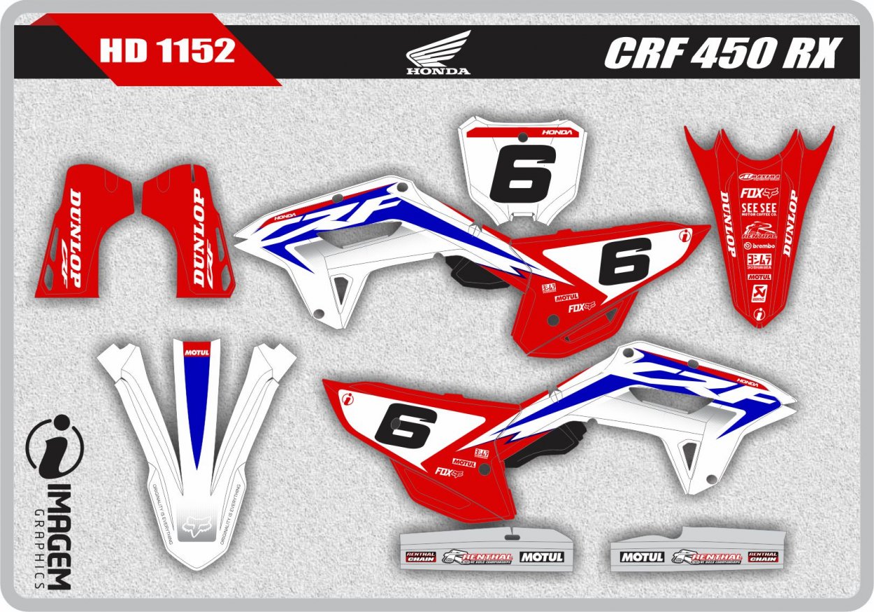 HD 1152 CRF 450 RX