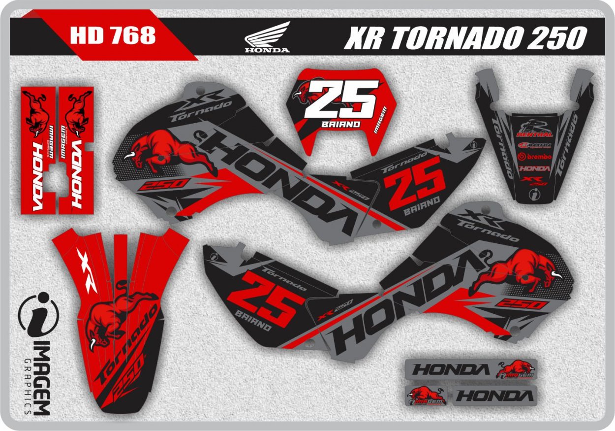 HD 768 XR TORNADO 250