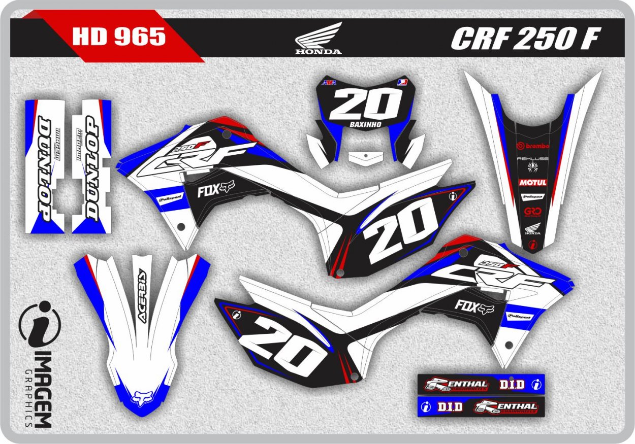 HD 965 CRF 250 F