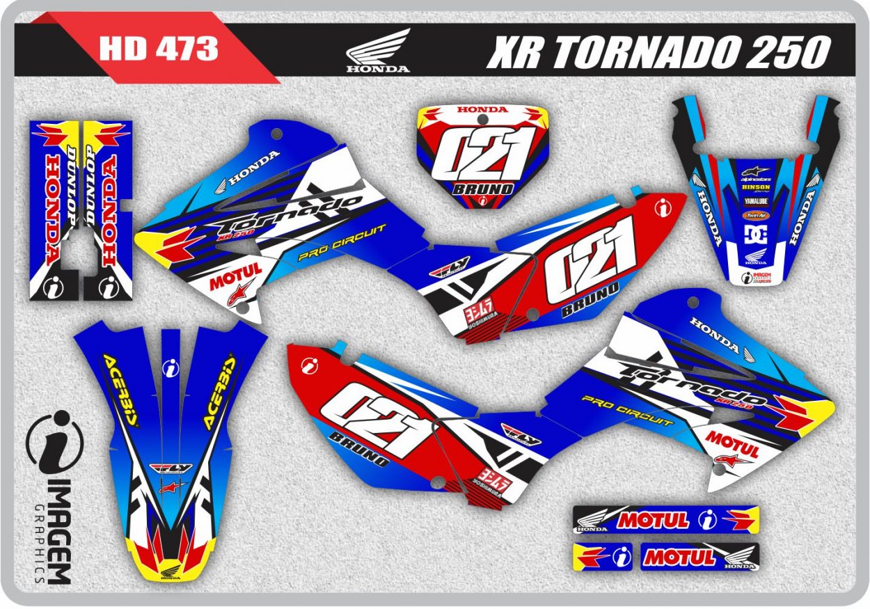 HD 473 XR TORNADO 250