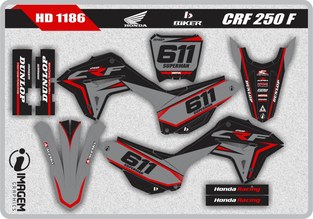 HD 1186 CRF 250 F