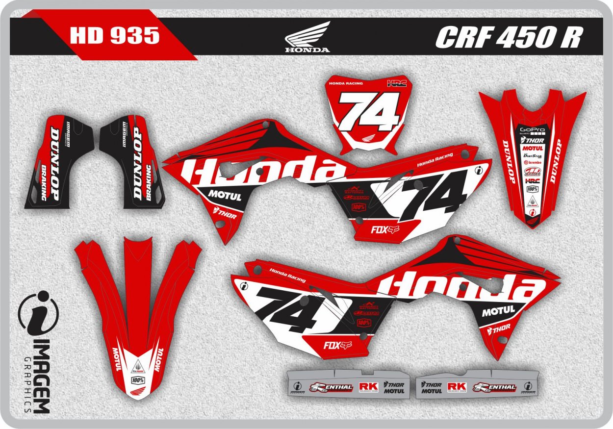 HD 935 CRF 450 R