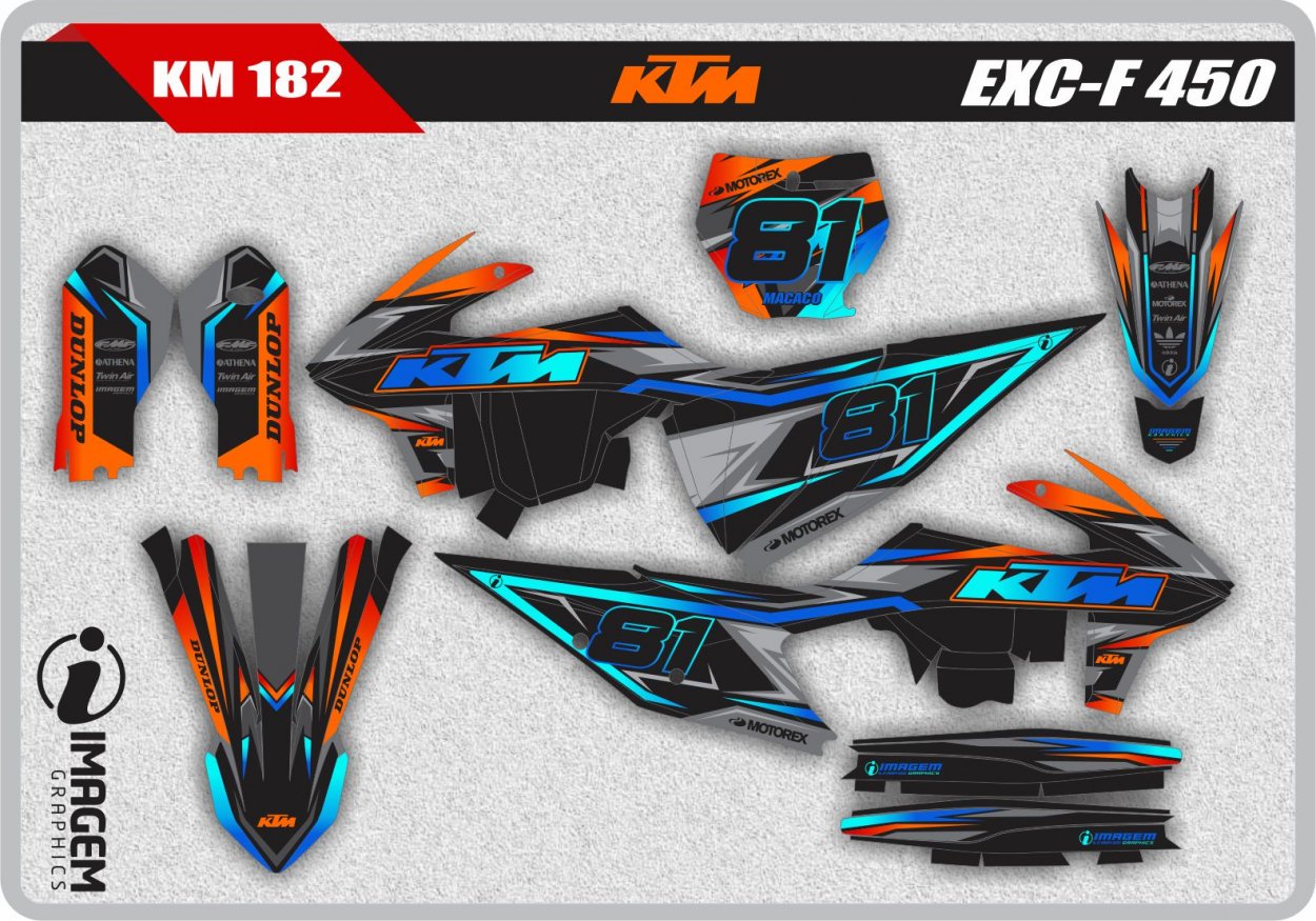 KM 182 KTM EXC-F 450