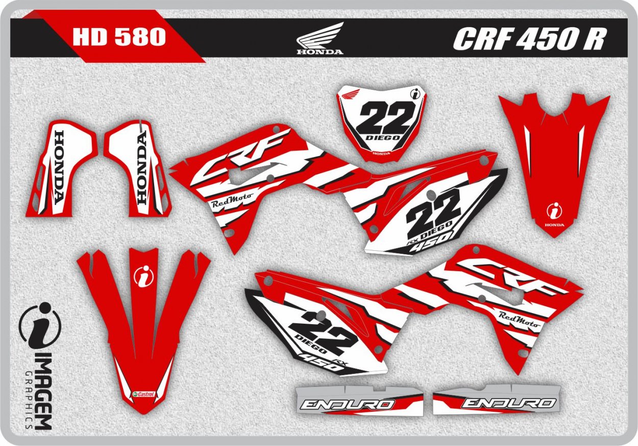 HD 580 CRF 450 RX