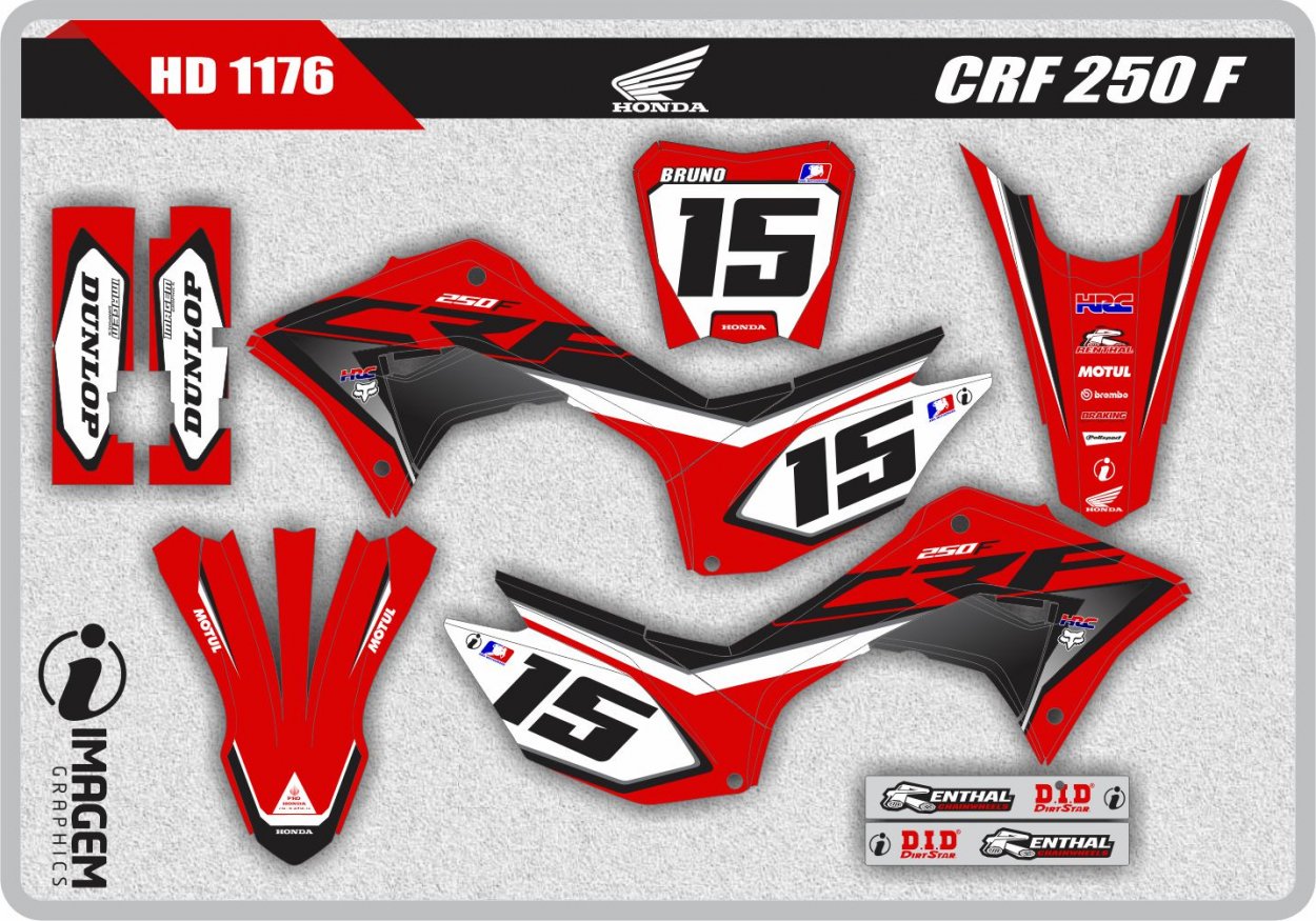 HD 1176 CRF 250 F