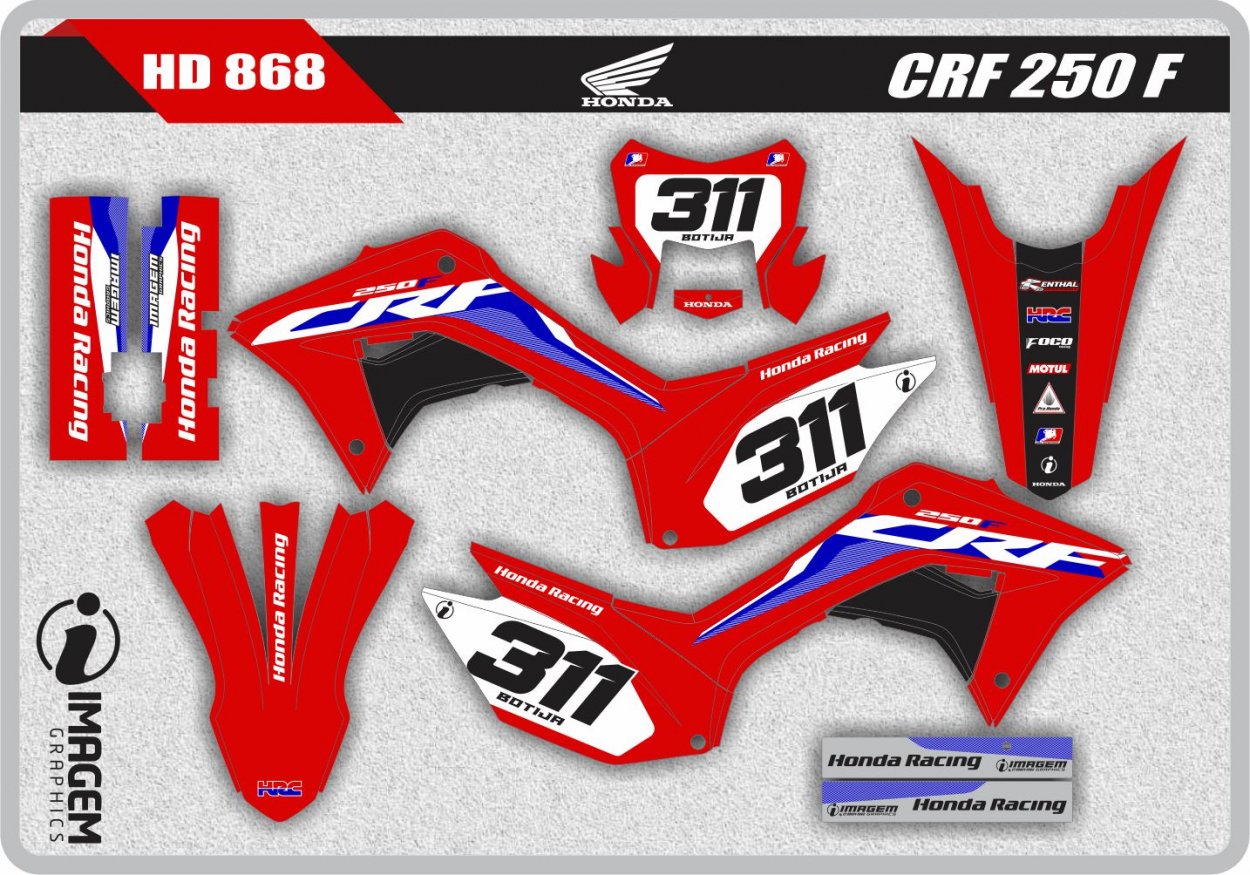 HD 868 CRF 250 F