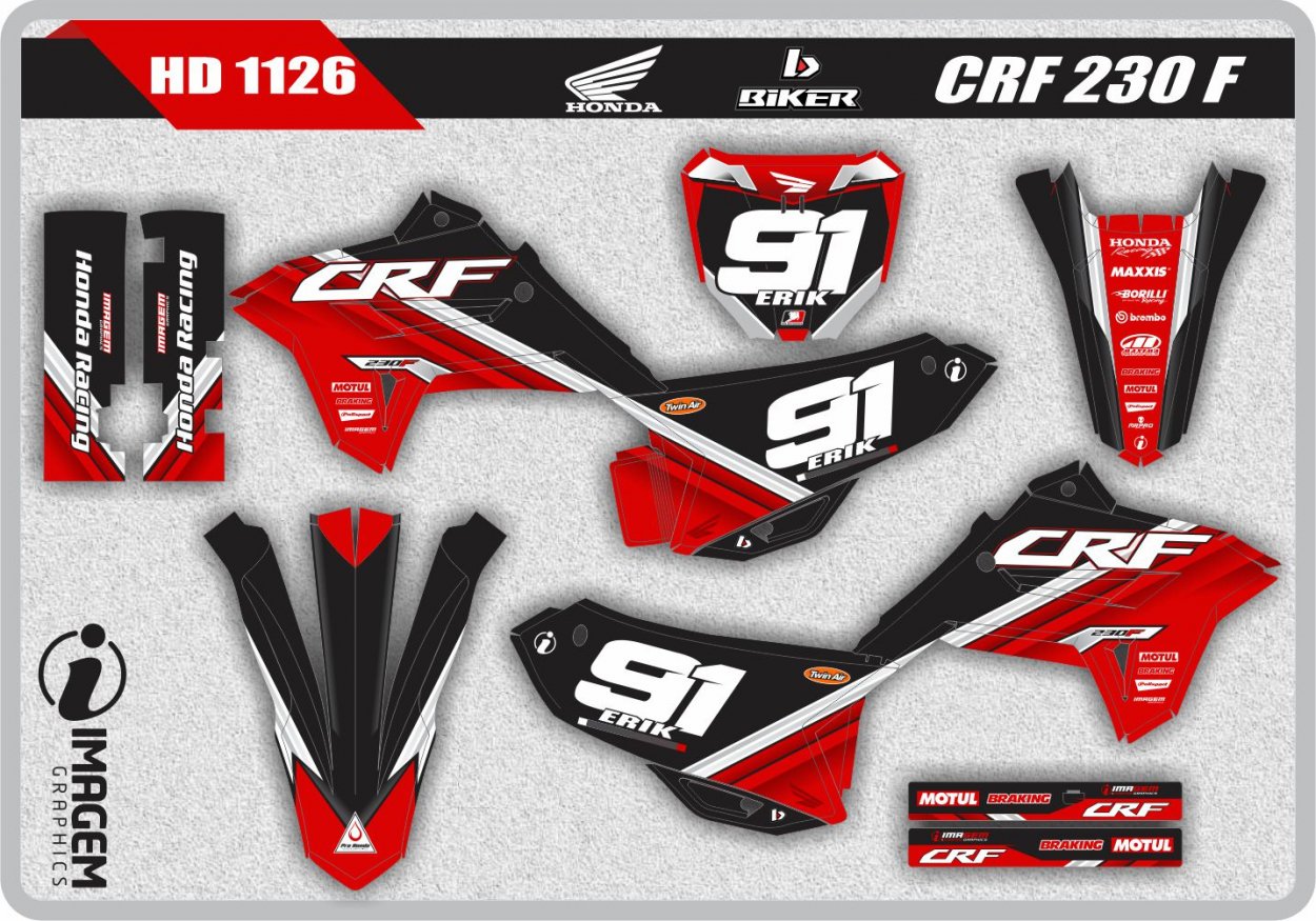 HD 1126 CRF 230 F