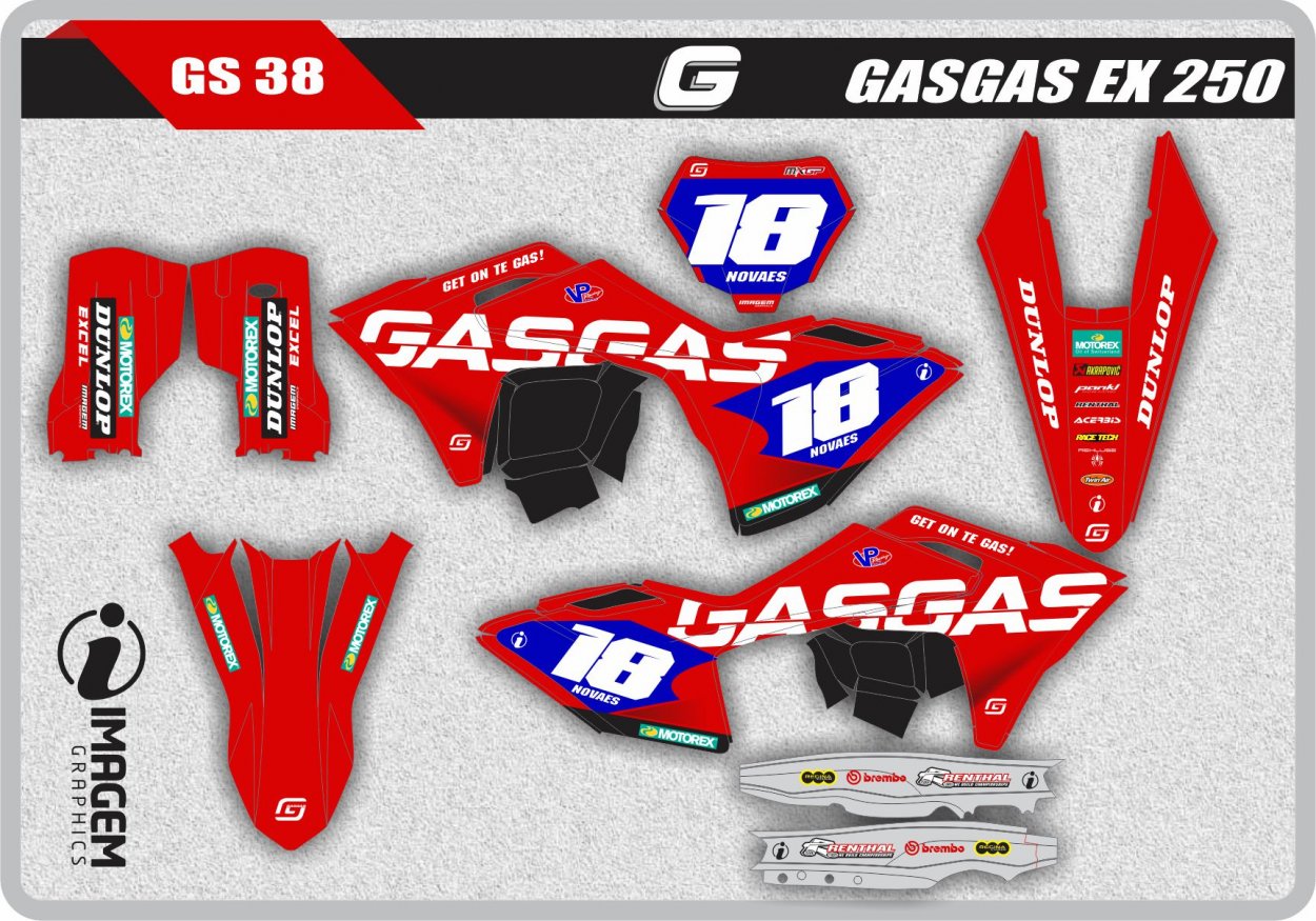GS 38 GAS GAS EX 250