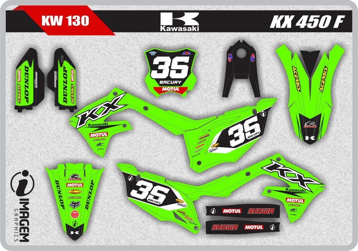 KW 130 KX 450 F