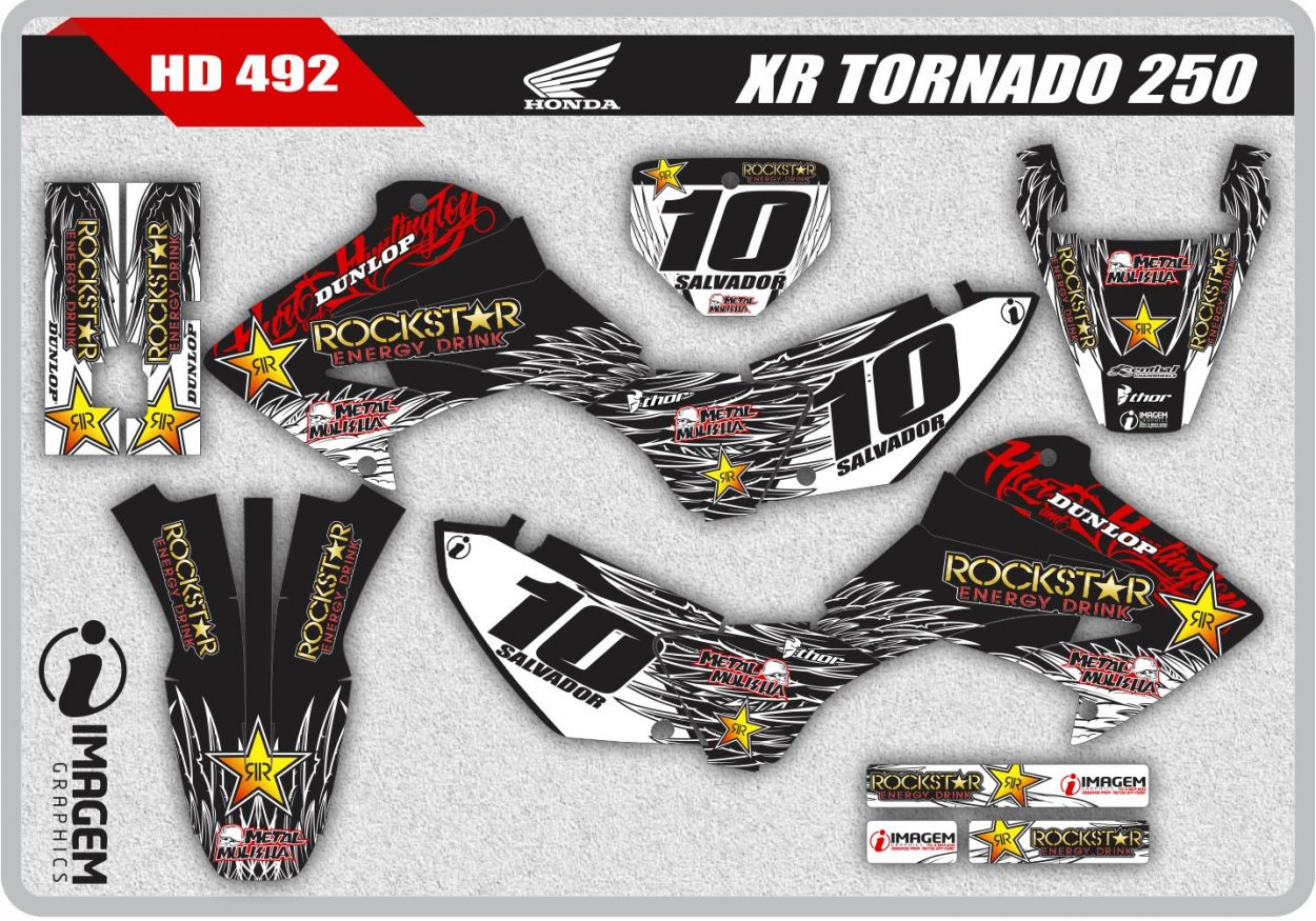 HD 492 XR TORNADO 250