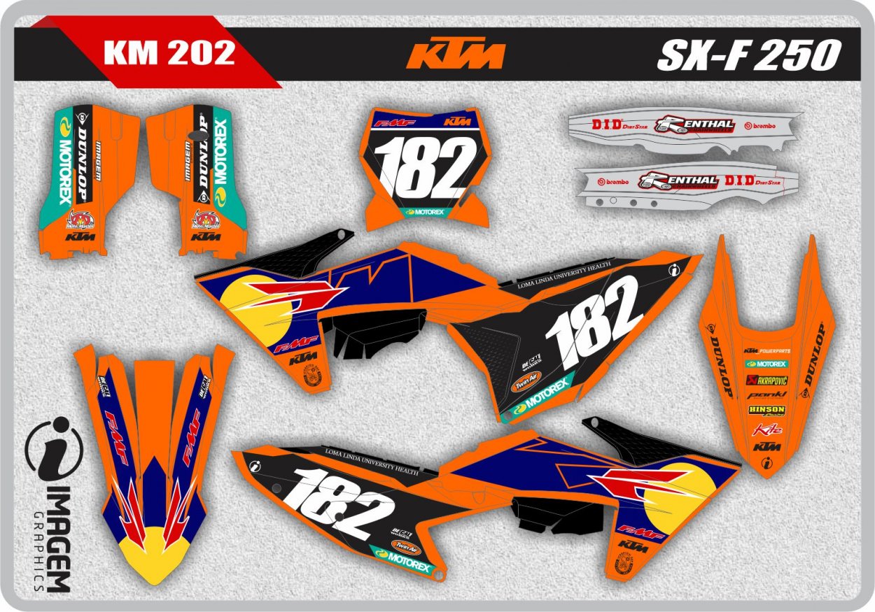 KM 202 KTM SX-F 250