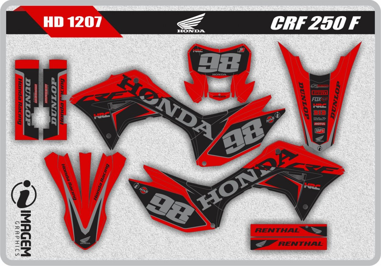 HD 1207 CRF 250 F