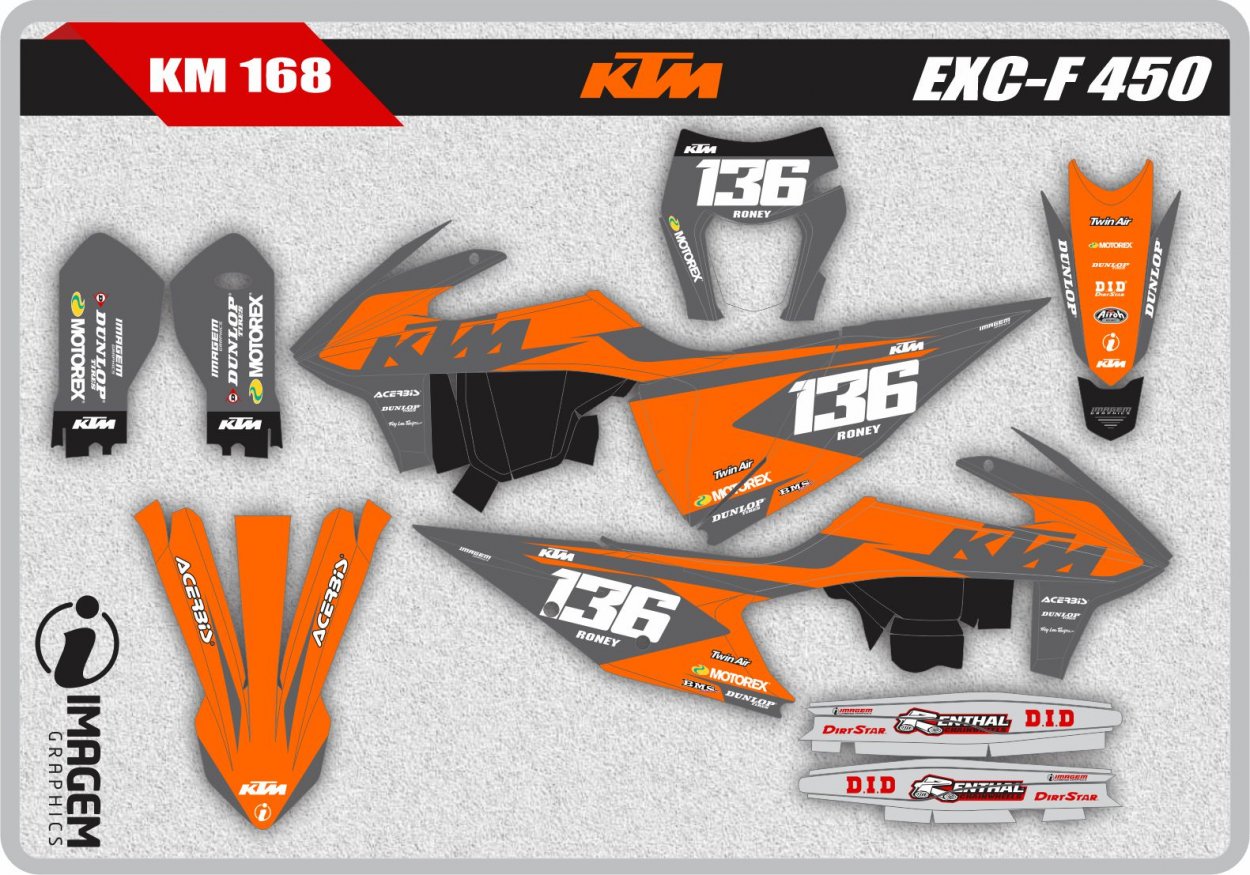 KM 168 KTM EXC-F 450
