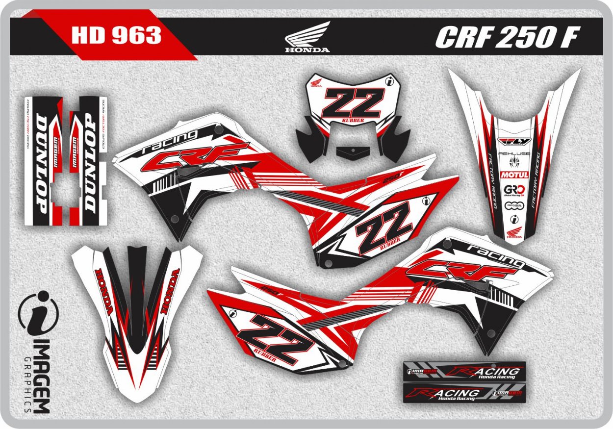 HD 963 CRF 250 F
