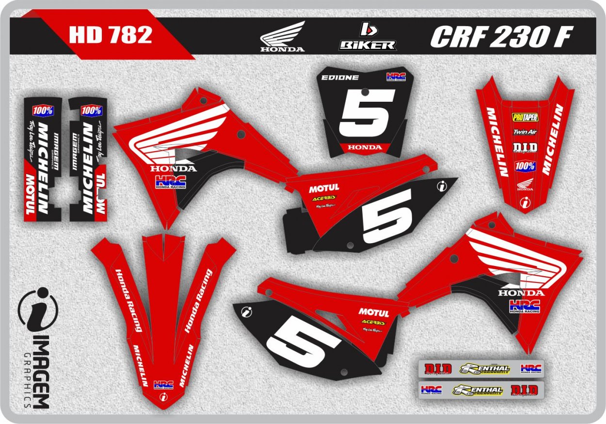 HD 782 CRF 230 F