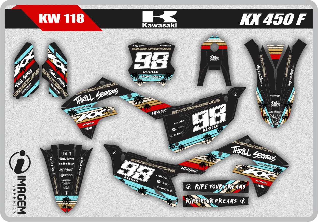 KW 118 KX 450 F