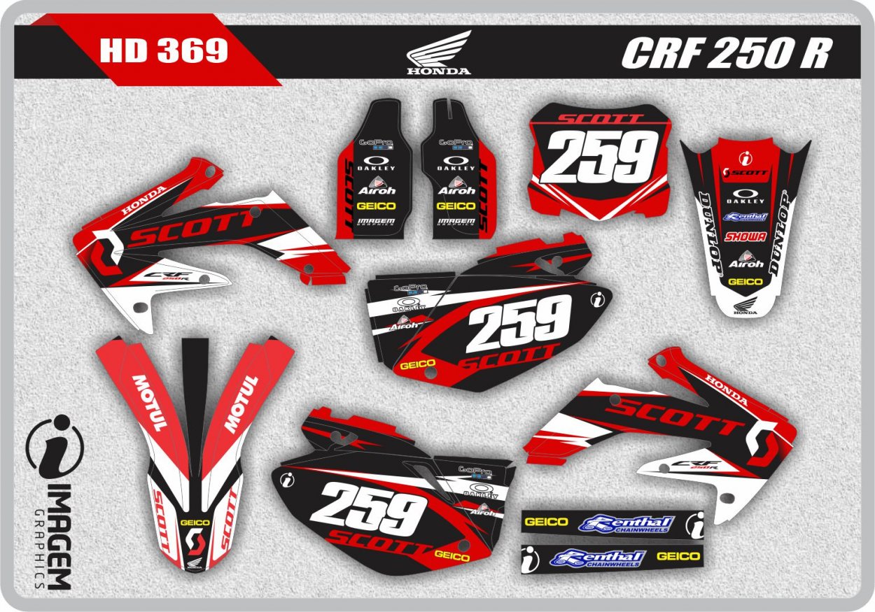 HD 369 CRF 250 R 